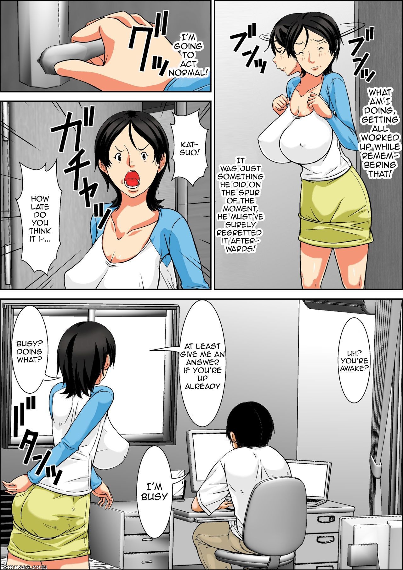 Hoyoyodou - Hey! It is said that I urge you mother and will do what! ... mother Hatsujou - 1st part - Page 4