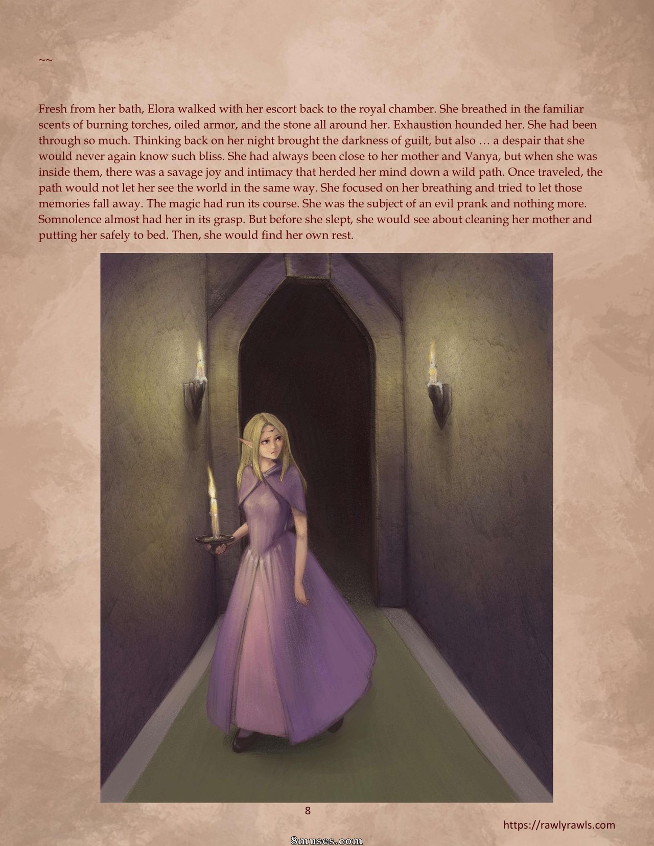 Elora's Taste of Black Magic - Issue 4 - Page 8