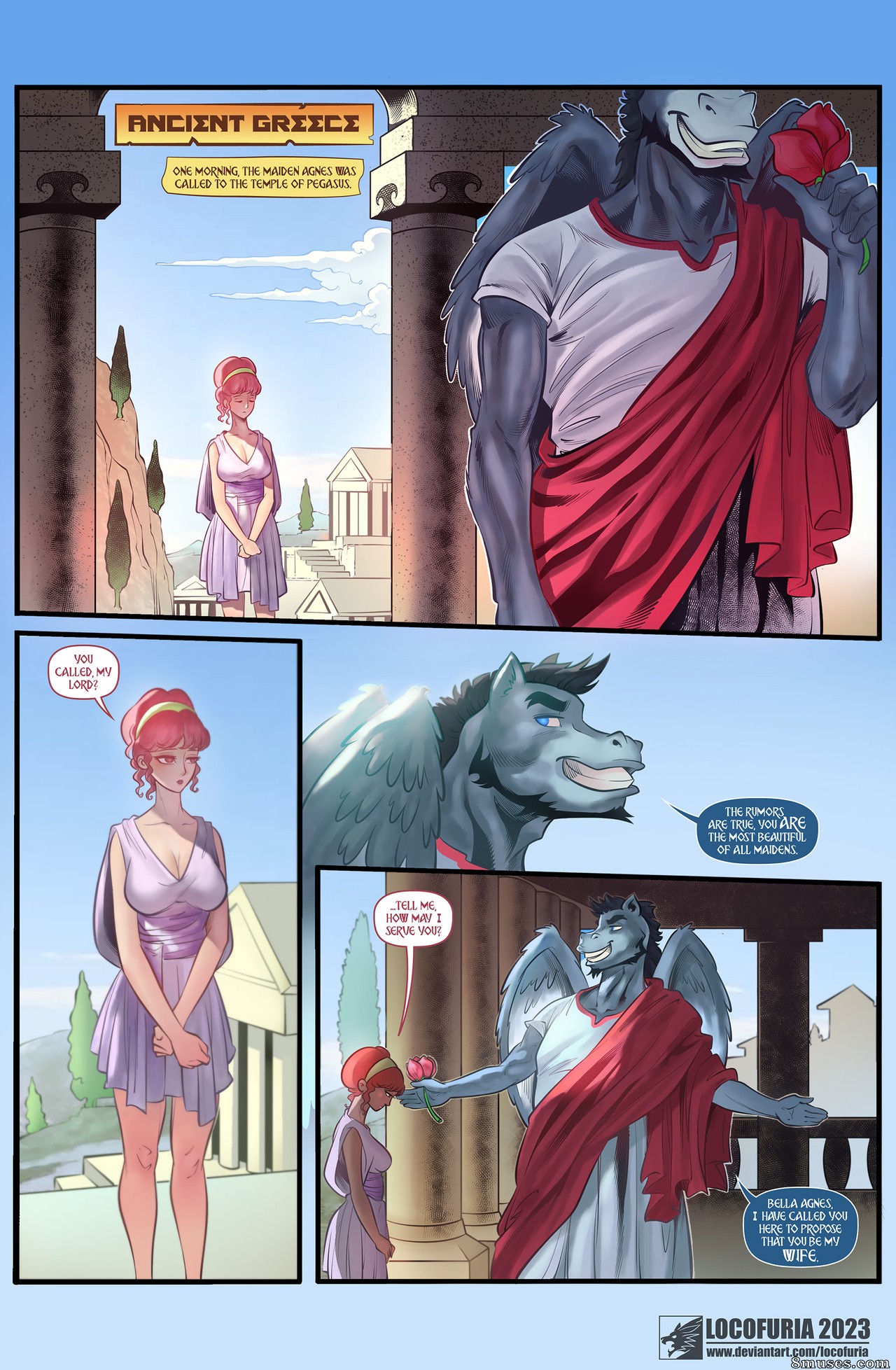 Locofuria Comics - Êxtase divino - Página 4
