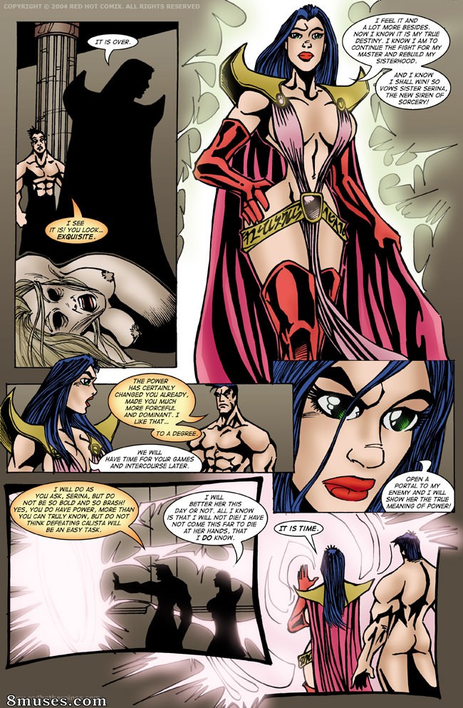 Red Hot Heroines Comics - Irmã Serina - Página 23