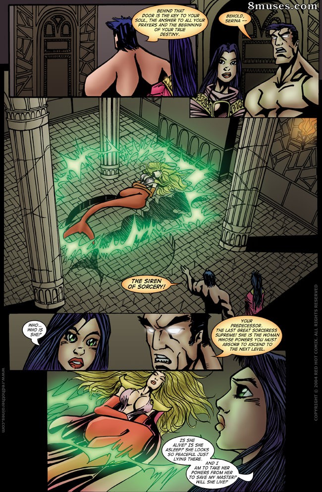 Red Hot Heroines Comics - Hermana Serina - Página 18