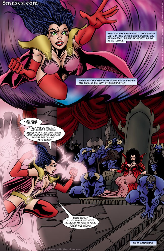 Red Hot Heroines Comics - Irmã Serina - Página 24
