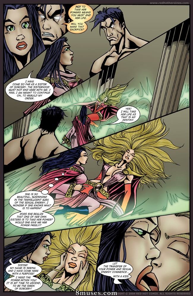 Red Hot Heroines Comics - Irmã Serina - Página 19