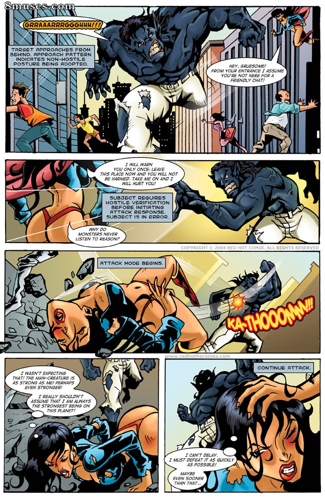 Red Hot Heroines Comics - Irmã Serina - Página 34
