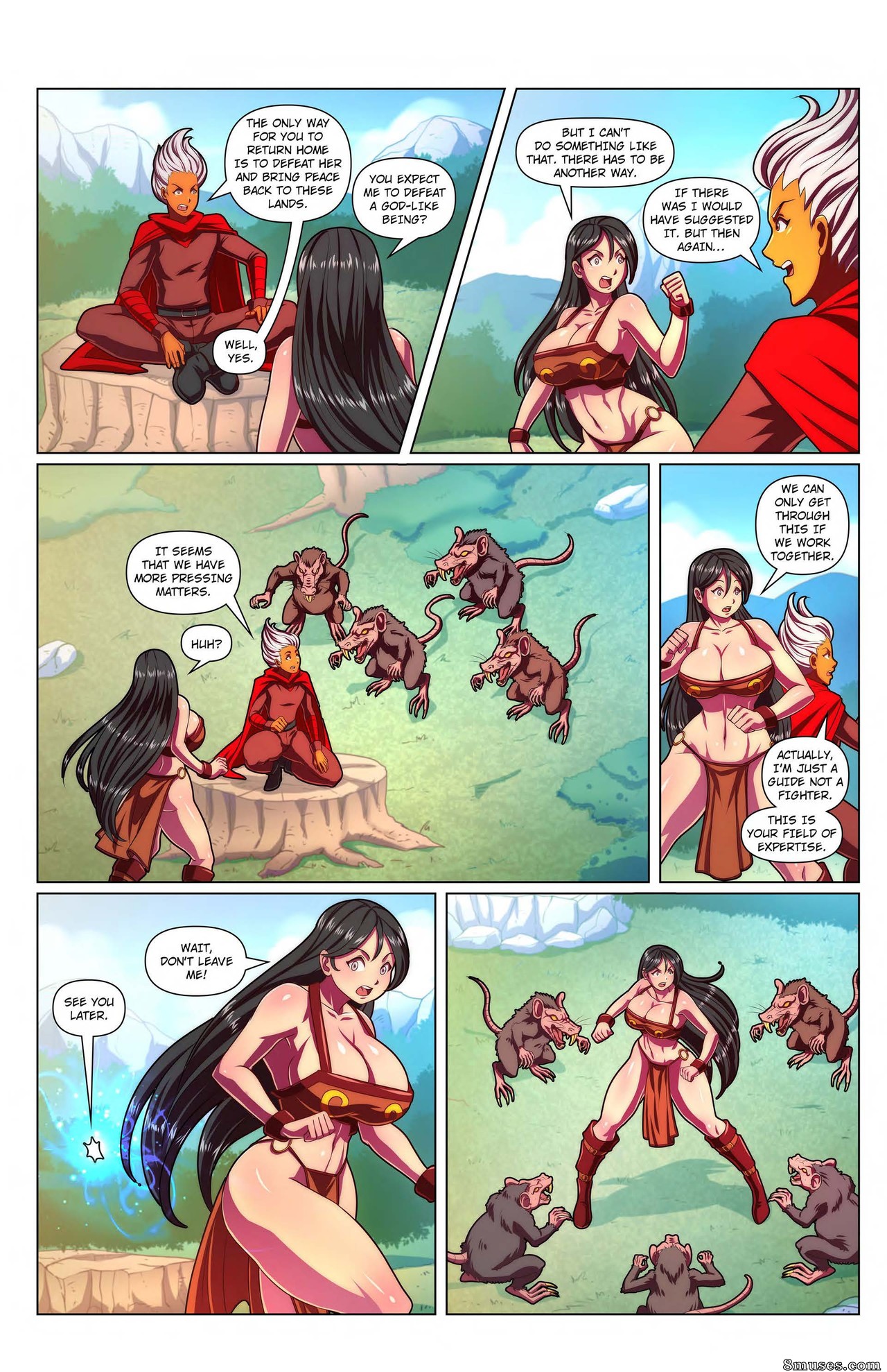 Page 7 | Giantess-Fan-Comics/Giantess-RPG/Issue-1 | 8muses - Sex Comics