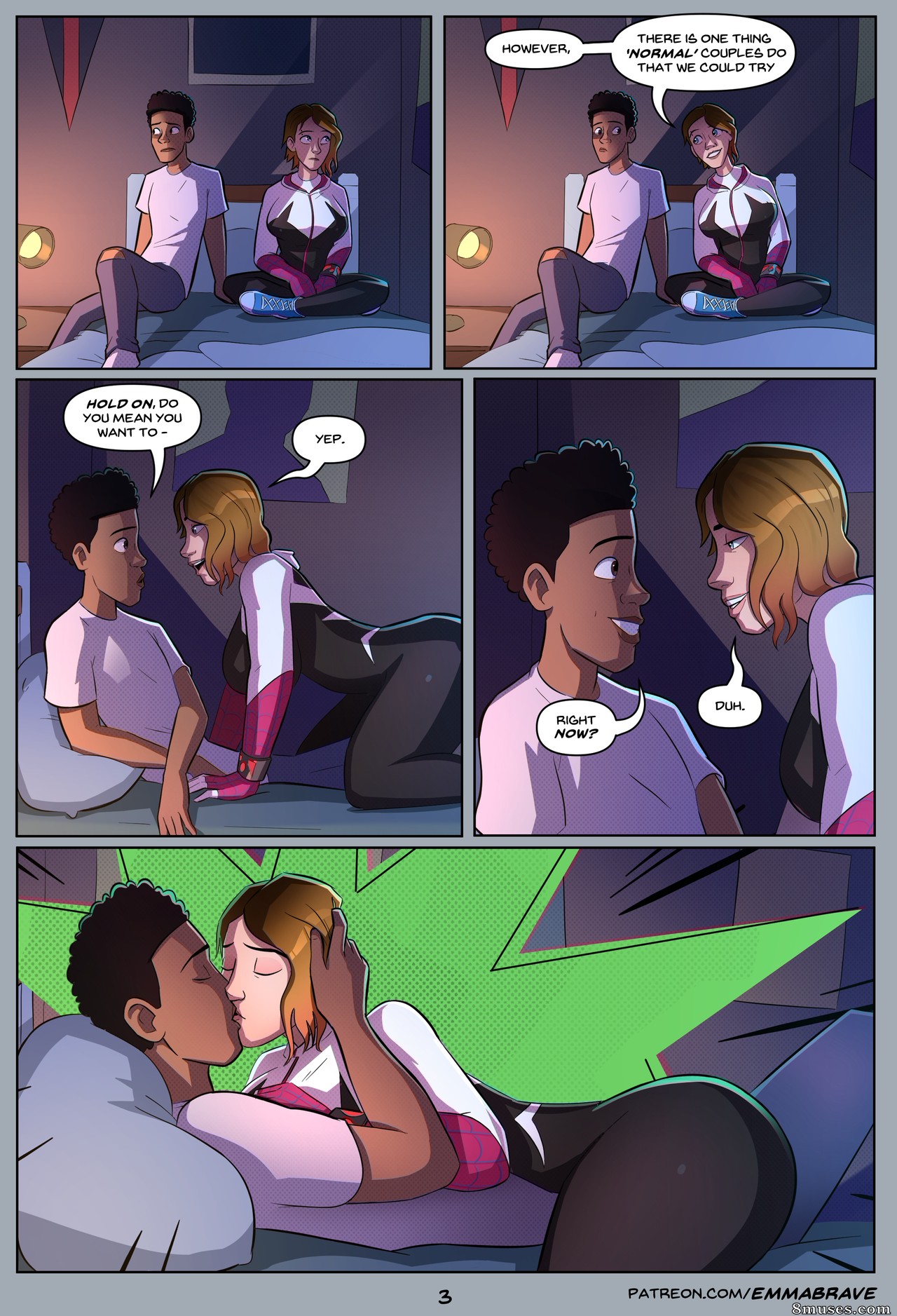 Emmabrave Comics - Universo-Aranha 18+ - Página 3