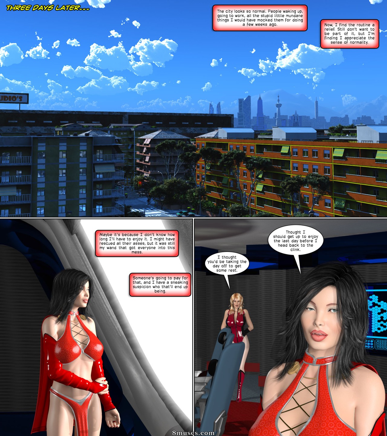MC Comix - Encantadora - O cajado - Página 309