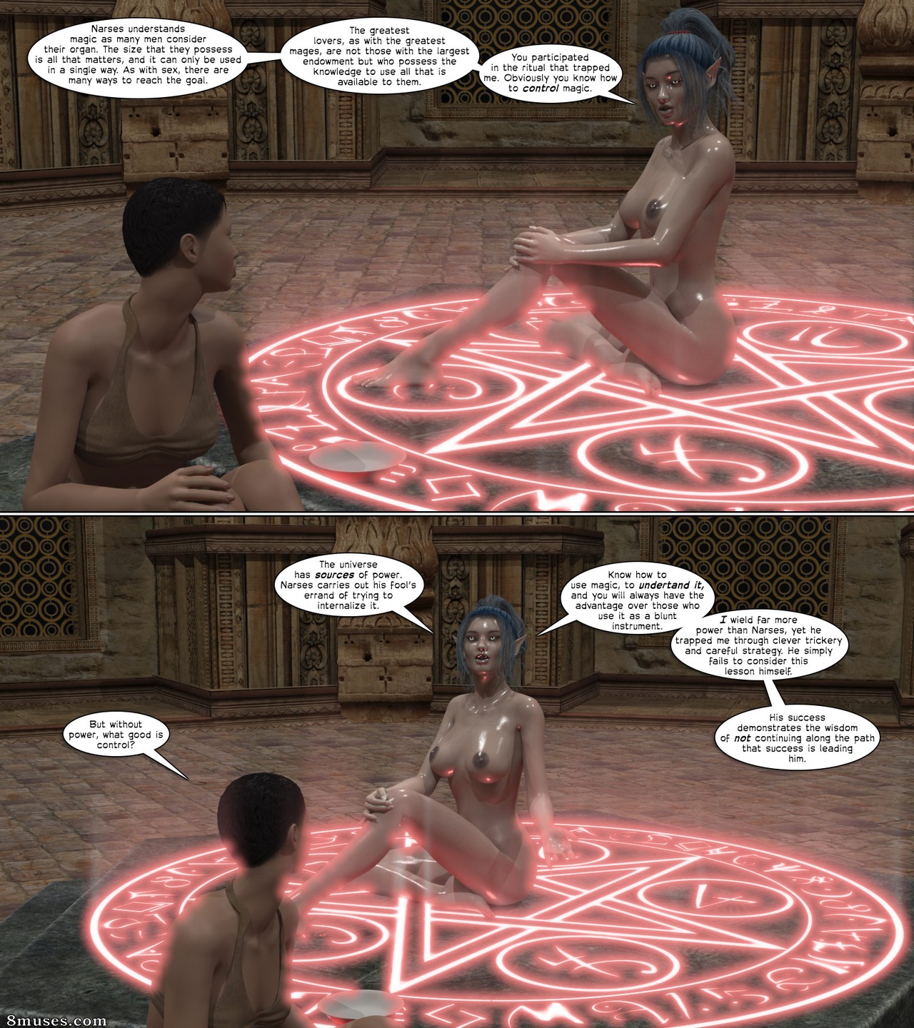 MC Comix - Encantadora - O cajado - Página 131