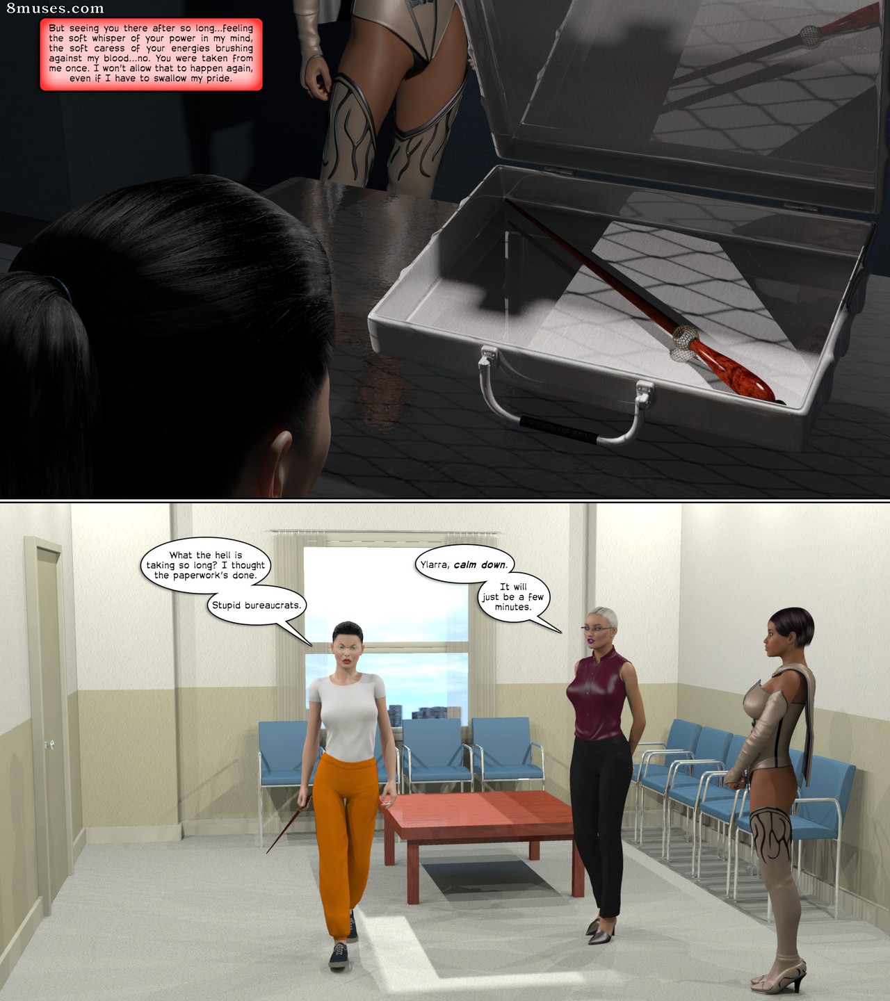 MC Comix - Encantadora - O cajado - Página 7