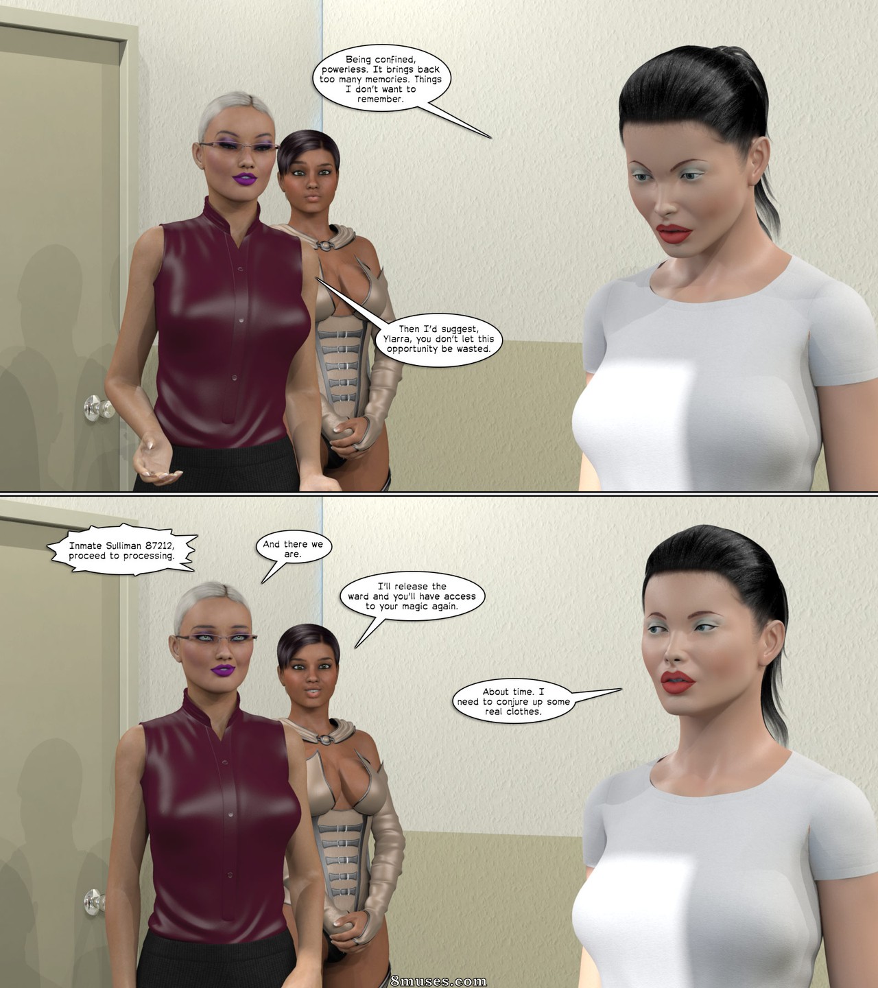 MC Comix - Enchantress - The Wand - Page 9