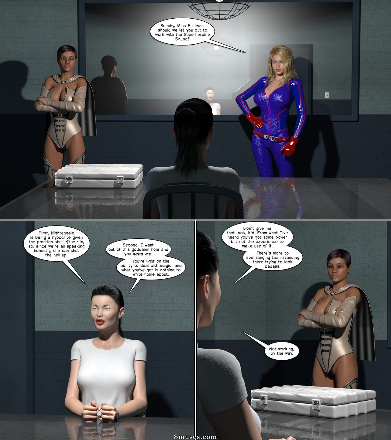 MC Comix - Encantadora - O cajado - Página 3