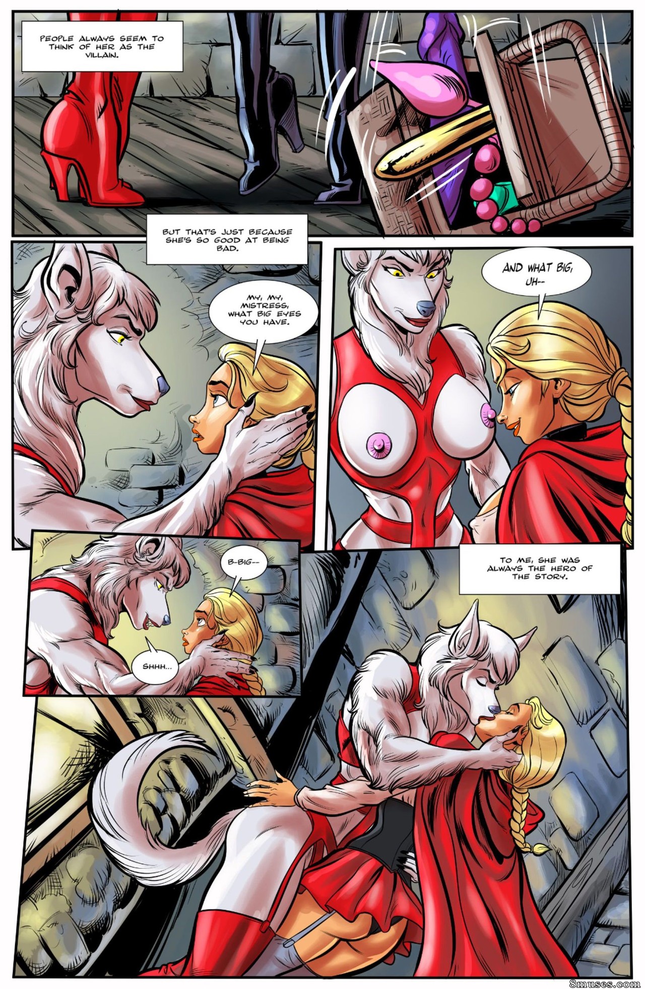 Page 4 | BE-Story-Club-Comics/Little-Red-Riding-Hood/Issue-1 | 8muses - Sex  Comics