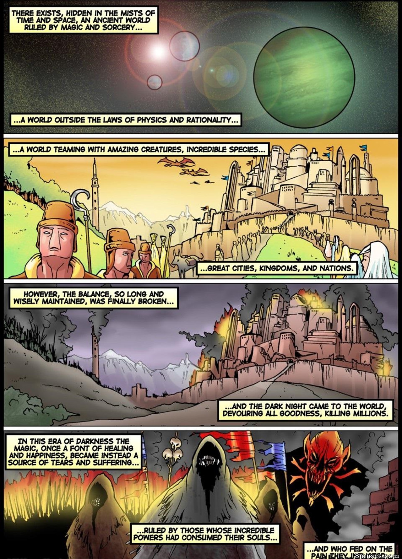 Central de babas monstros - Princesa guerreira - Página 1