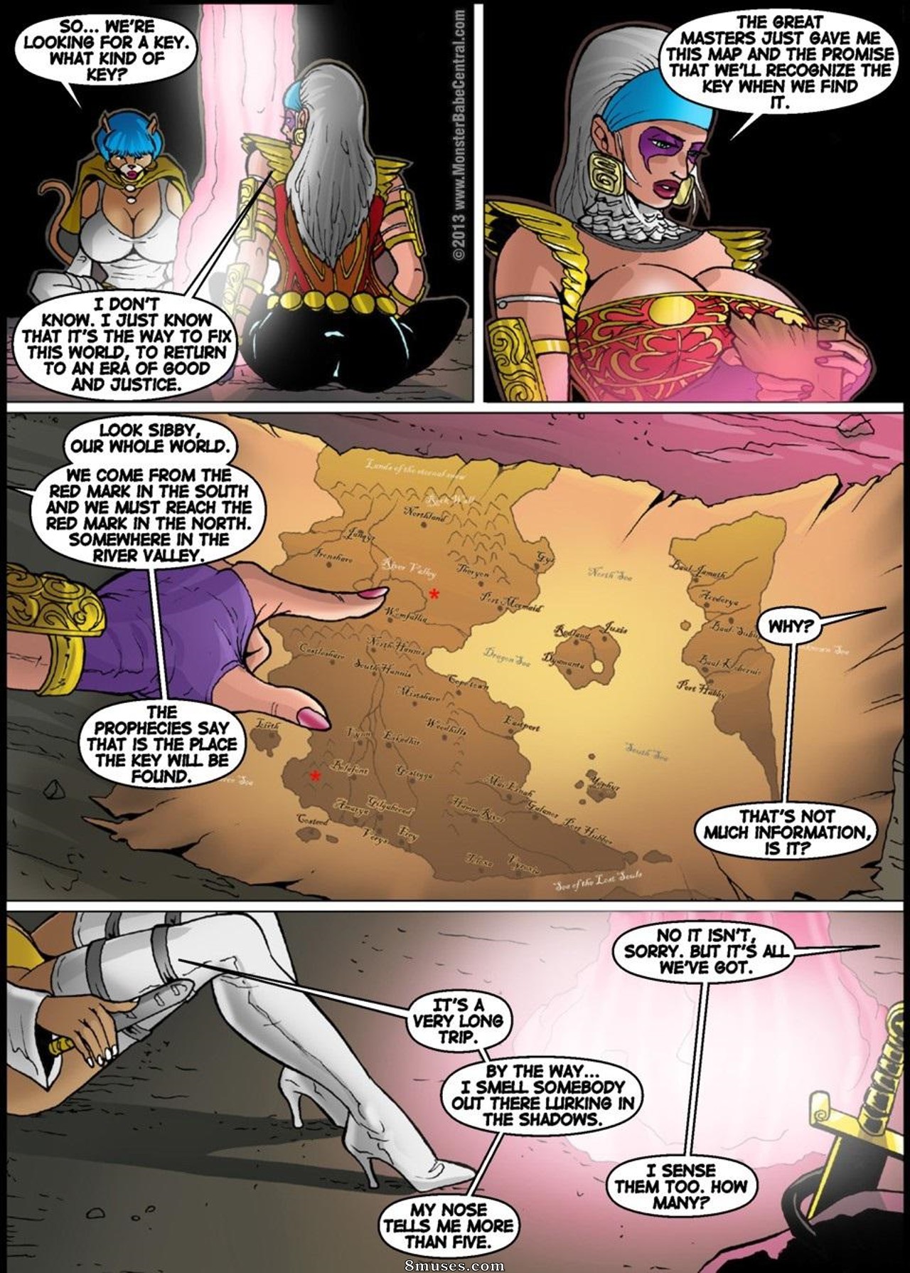 Monster Babe Central - Warrior Princess - Page 7