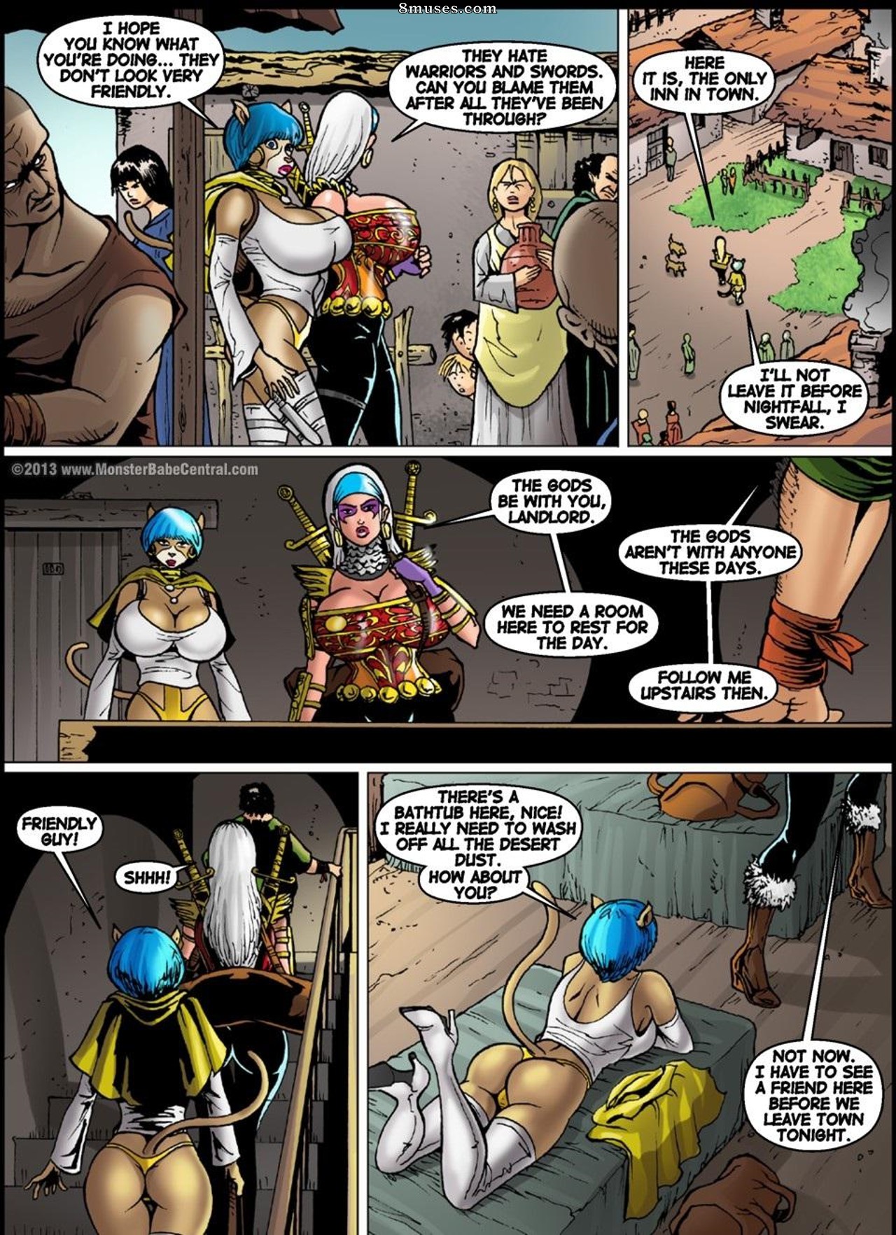 Monster Babe Central - Warrior Princess - Page 12