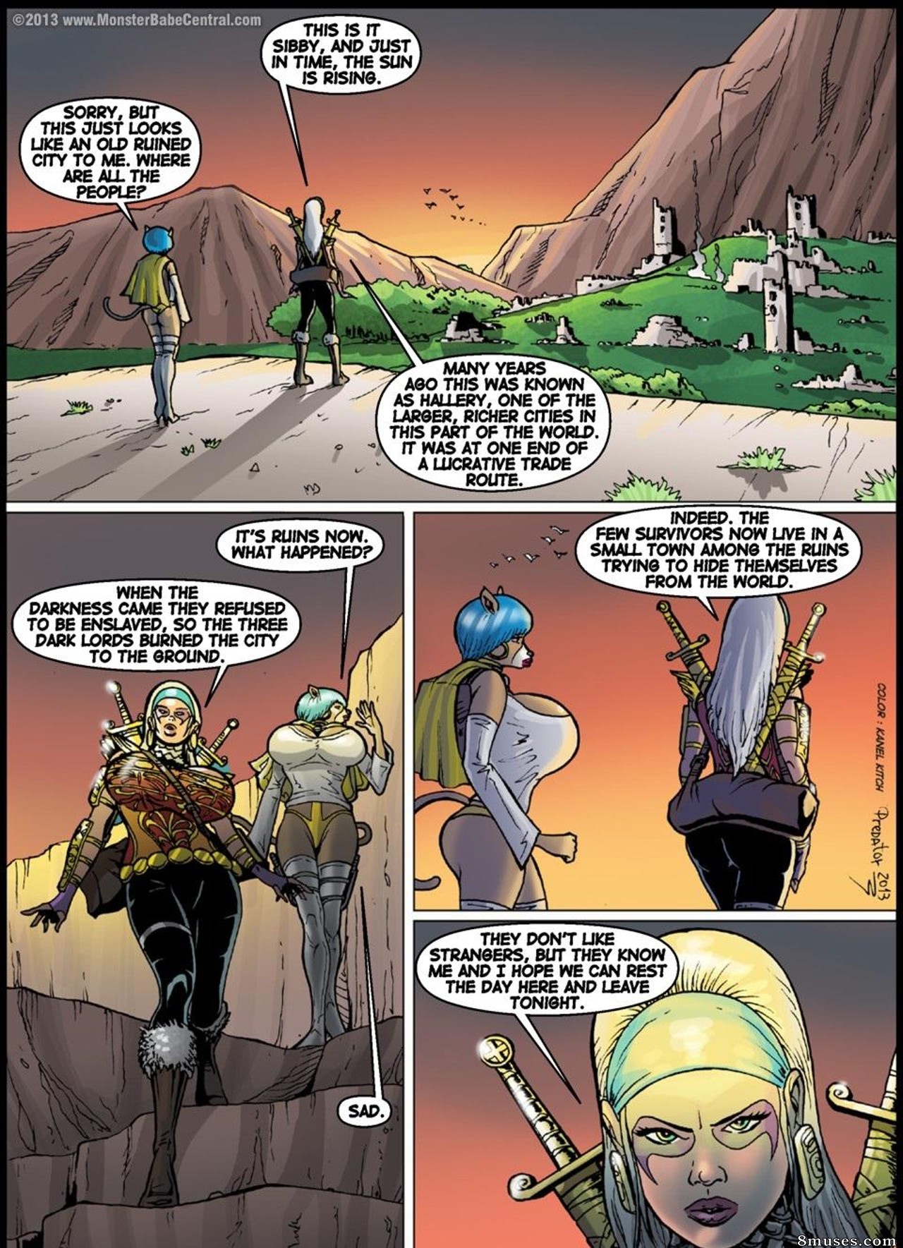 Central de babas monstros - Princesa guerreira - Página 11