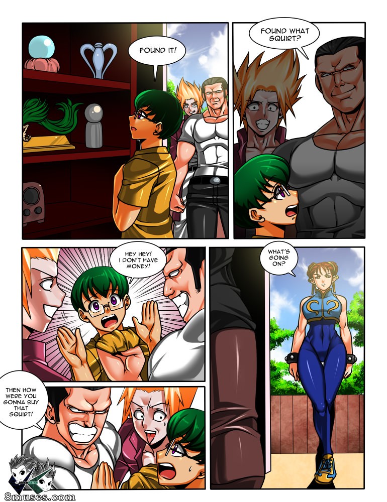 Jadenkaiba Comics - Troca de corpo de Chun-Li - Página 1