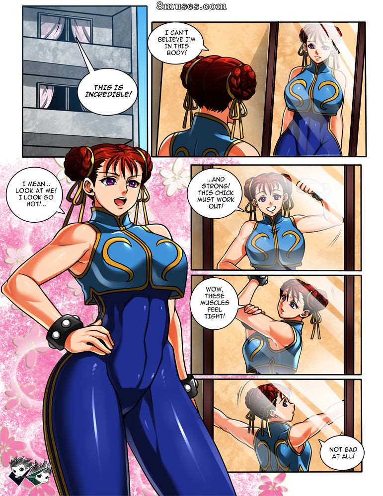 Jadenkaiba Comics - Intercambio de cuerpos de Chun-Li - Página 4