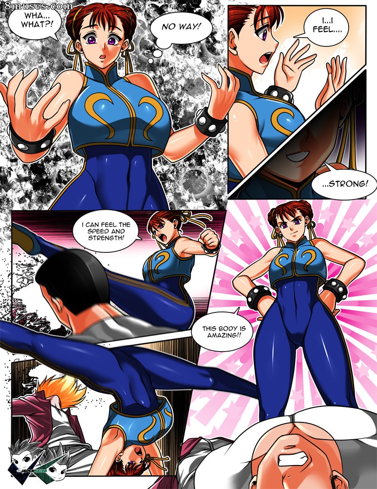 Jadenkaiba Comics - Intercambio de cuerpos de Chun-Li - Página 3