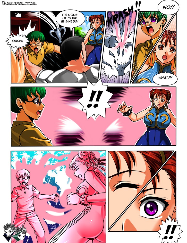 Jadenkaiba Comics - Intercambio de cuerpos de Chun-Li - Página 2