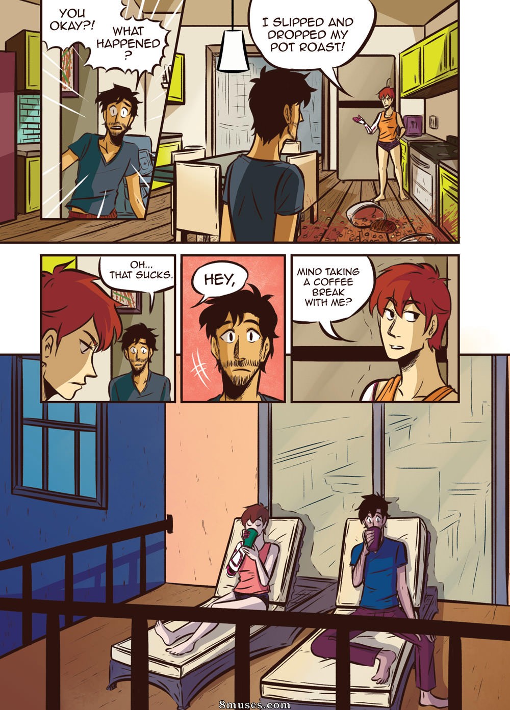 Filthy Figments Comics - Una noche tardía - Página 8