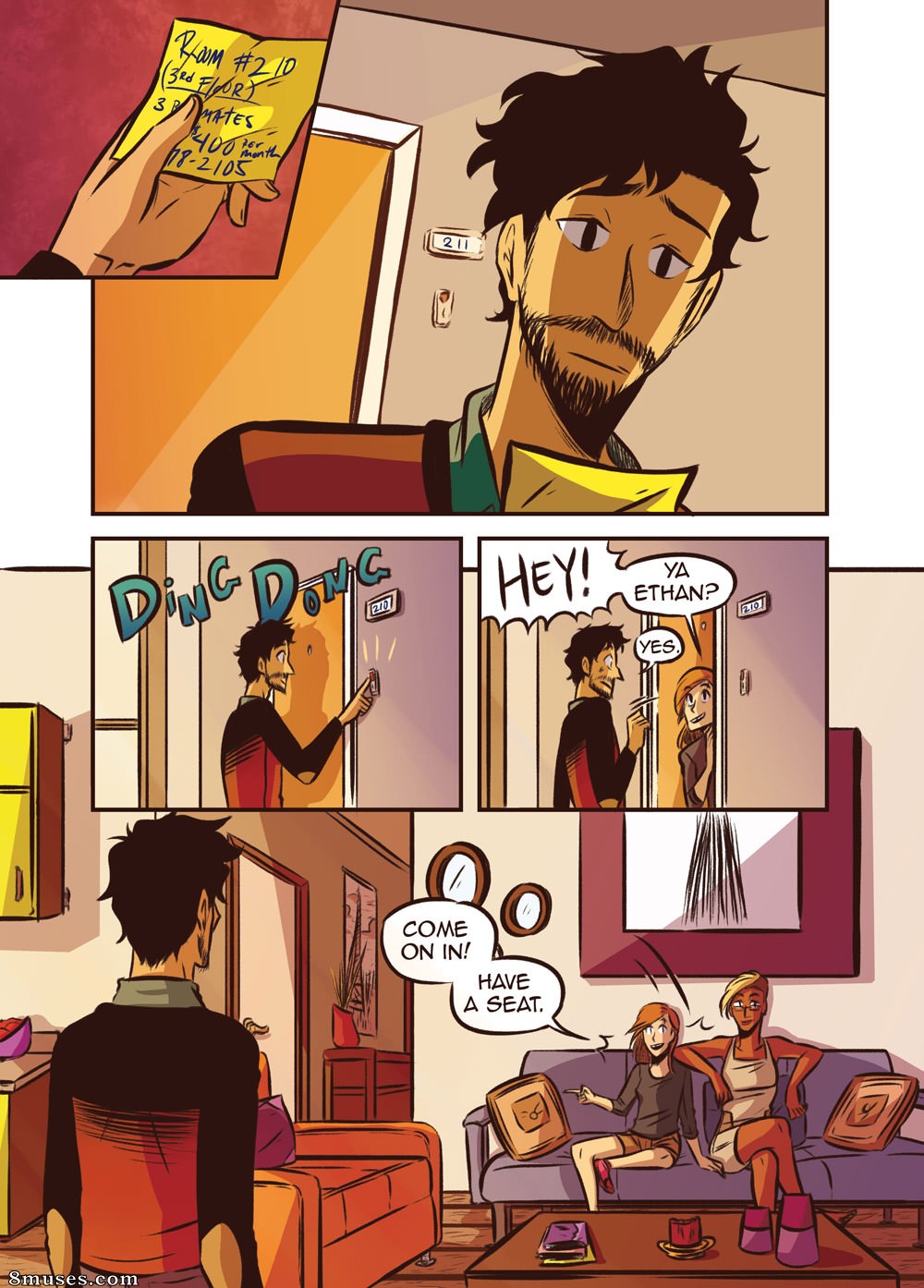 Filthy Figments Comics - Uma noite tardia - Página 2