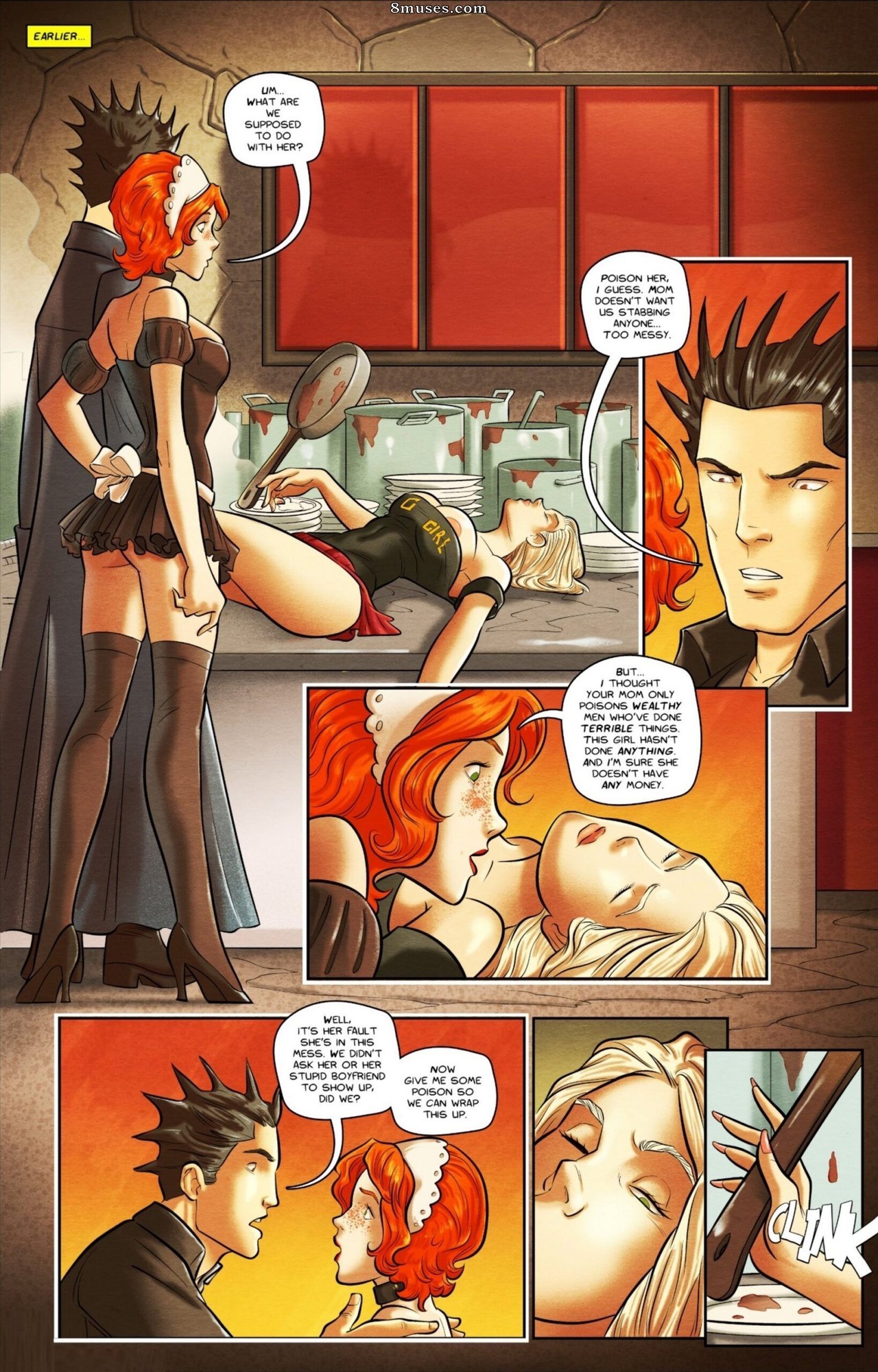 Curse of the Black Mantis - Issue 2 - Page 8
