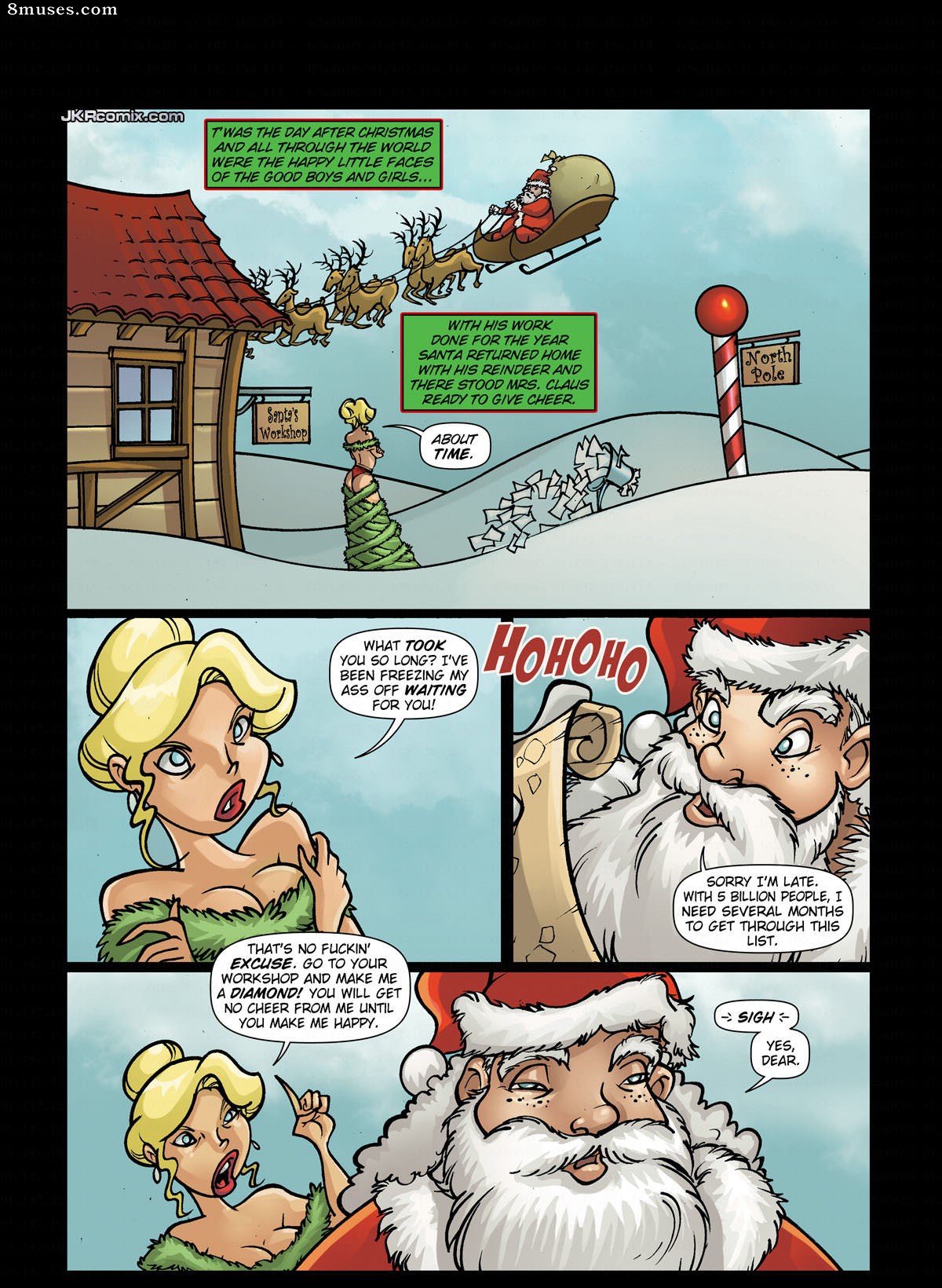 JKR Comix - La risa de Santa - Página 3