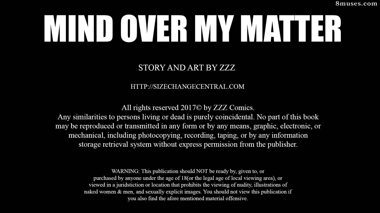 Mind Over My Matter - Issue 1 - Page 1