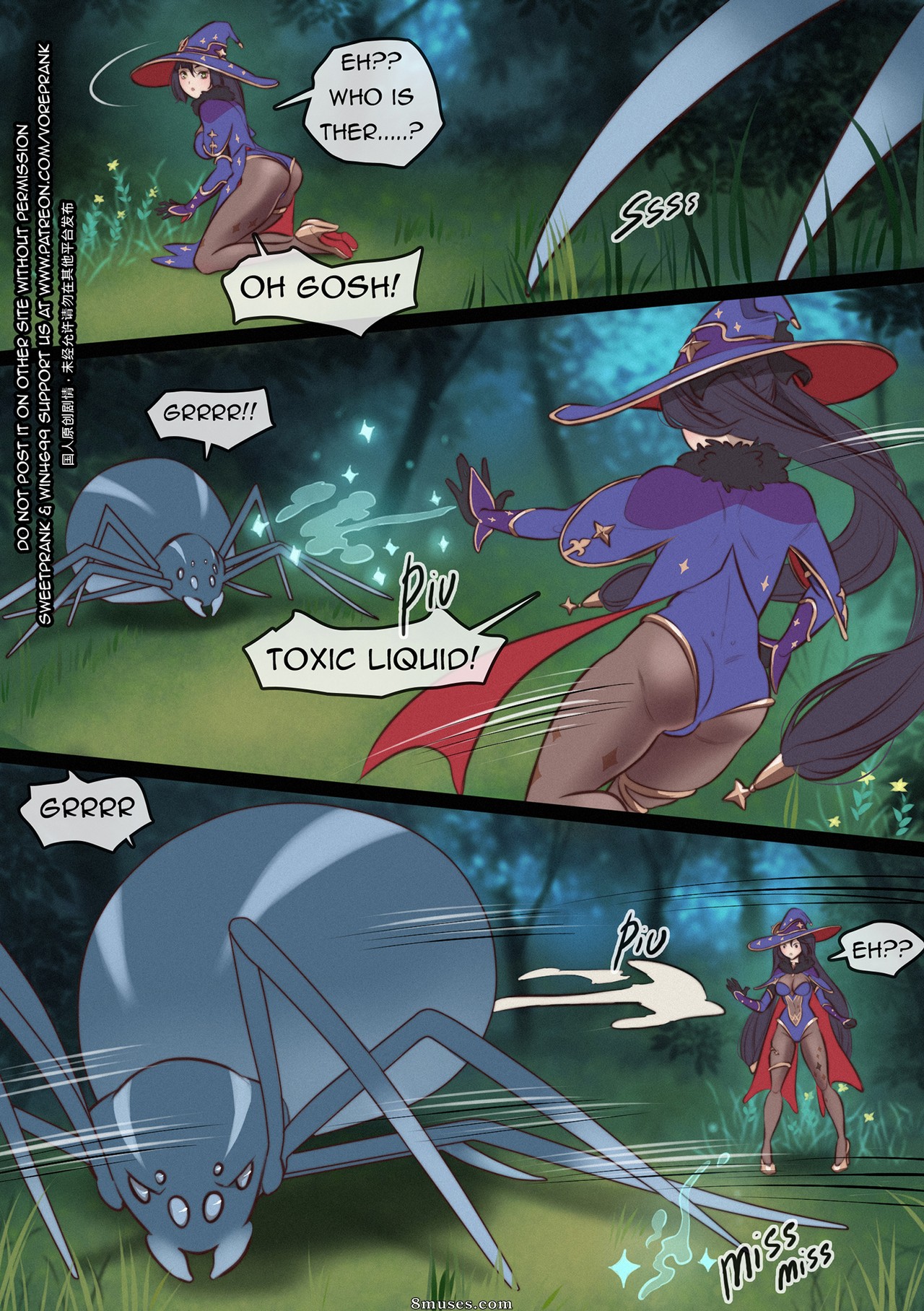 win4699 Comics - Caça na floresta - Página 3