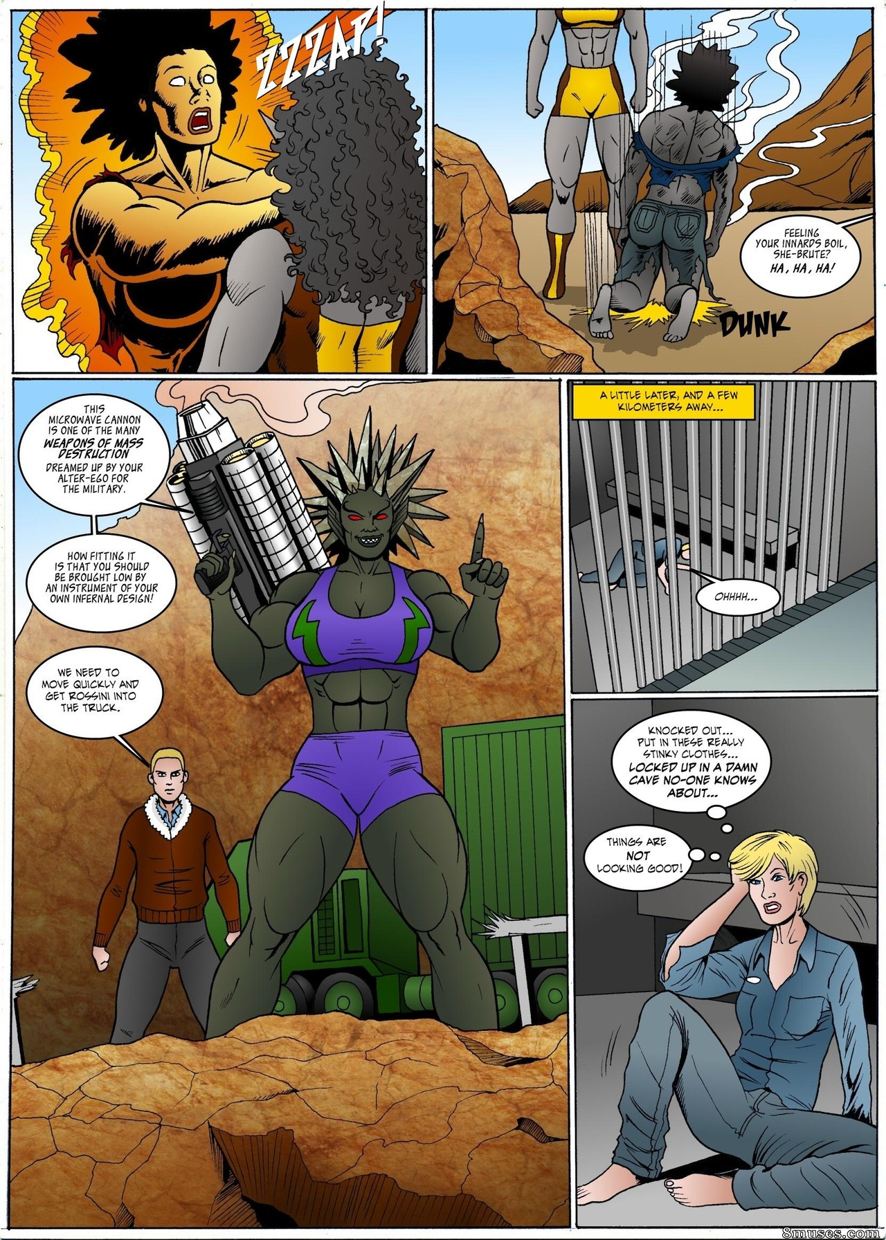 Manic Comics - A Fêmea Bruta das Trevas - Página 22