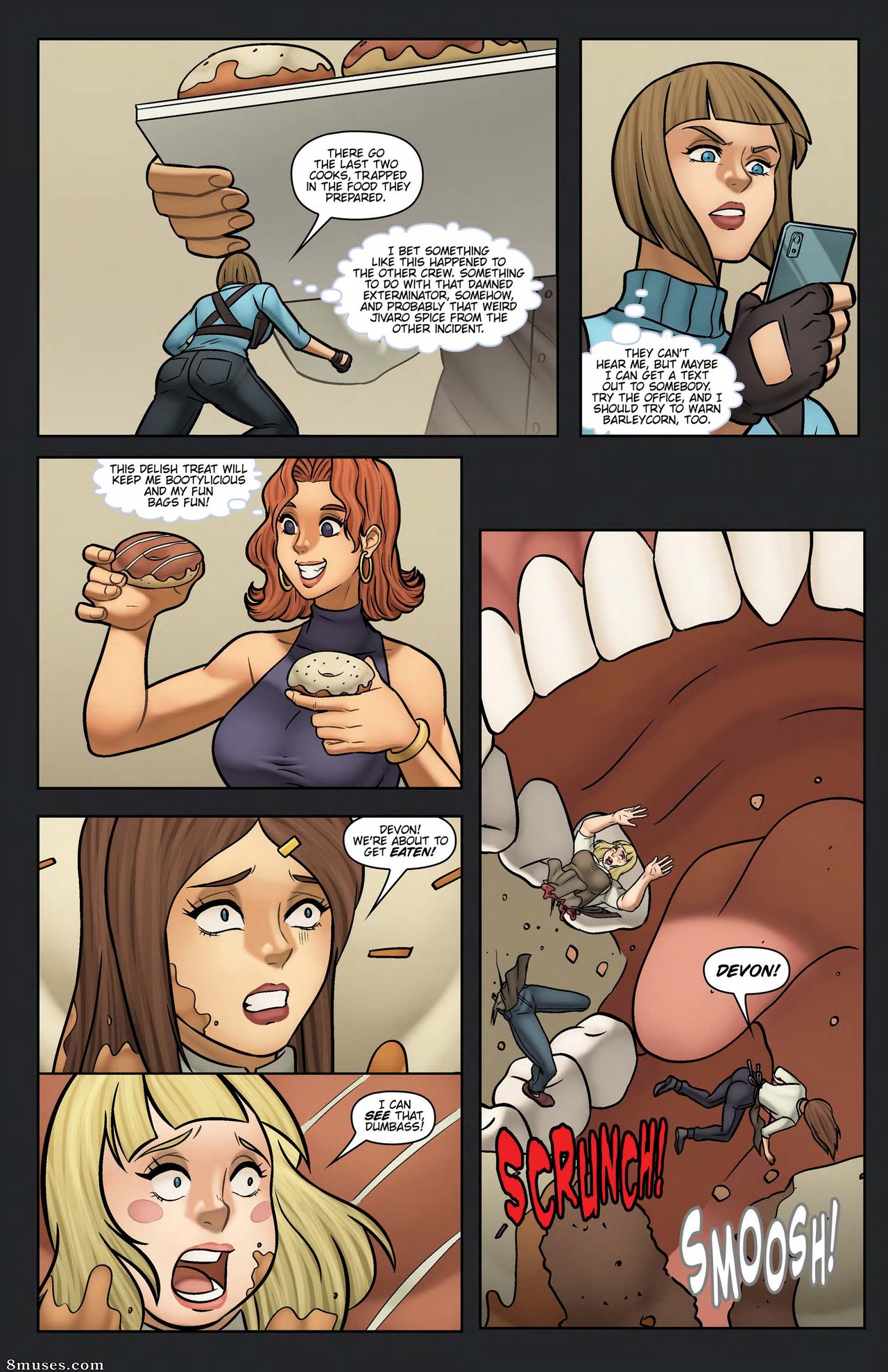 Page 12 | Various-Authors/Vore-Fan-Comics/Getting-Into-The-Food/Issue-2-3 |  8muses - Sex Comics