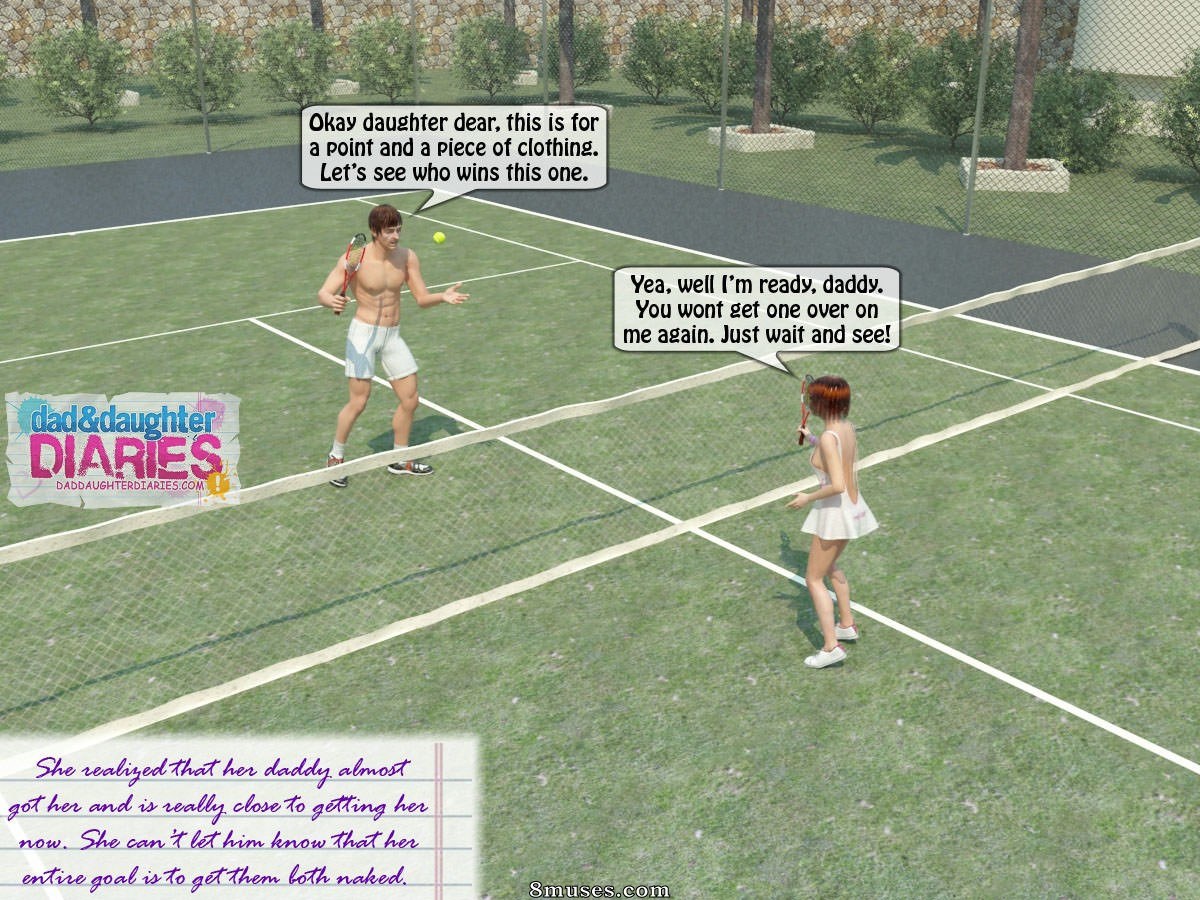 Dad and Daughter Diaries Comics - Jeux de tennis - Page 11
