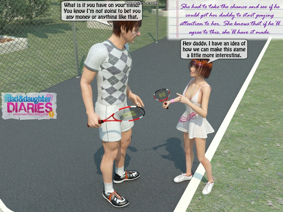 Dad and Daughter Diaries Comics - Jeux de tennis - Page 4