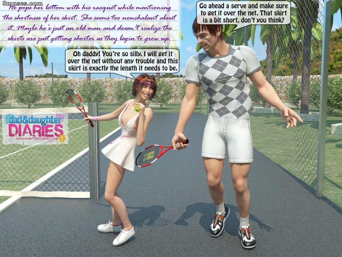 Page 3 | Dad-and-Daughter-Diaries-Comics/Game-of-Tennis | 8muses - Sex  Comics