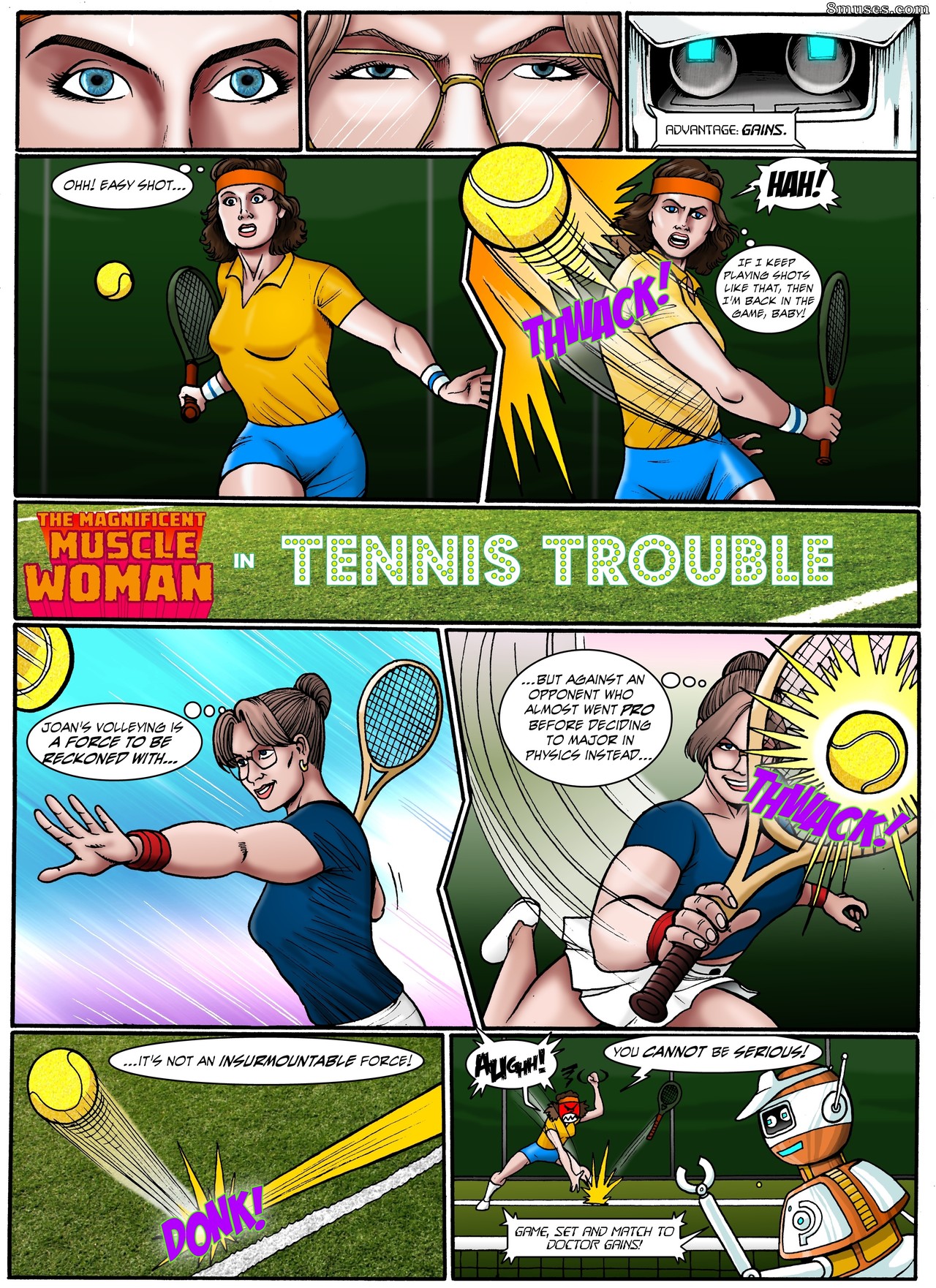 Manic Comics - Problèmes de tennis - Page 1
