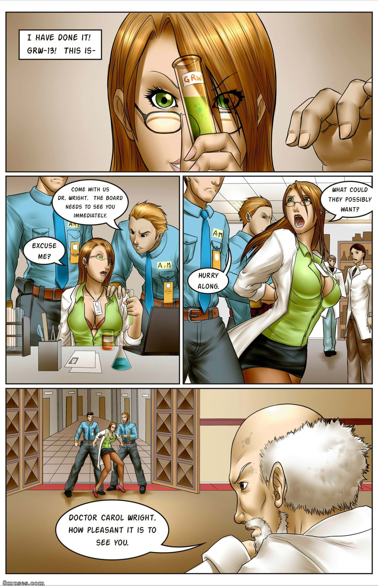 Giantess Club Comics - Em nome da ciência - Página 43