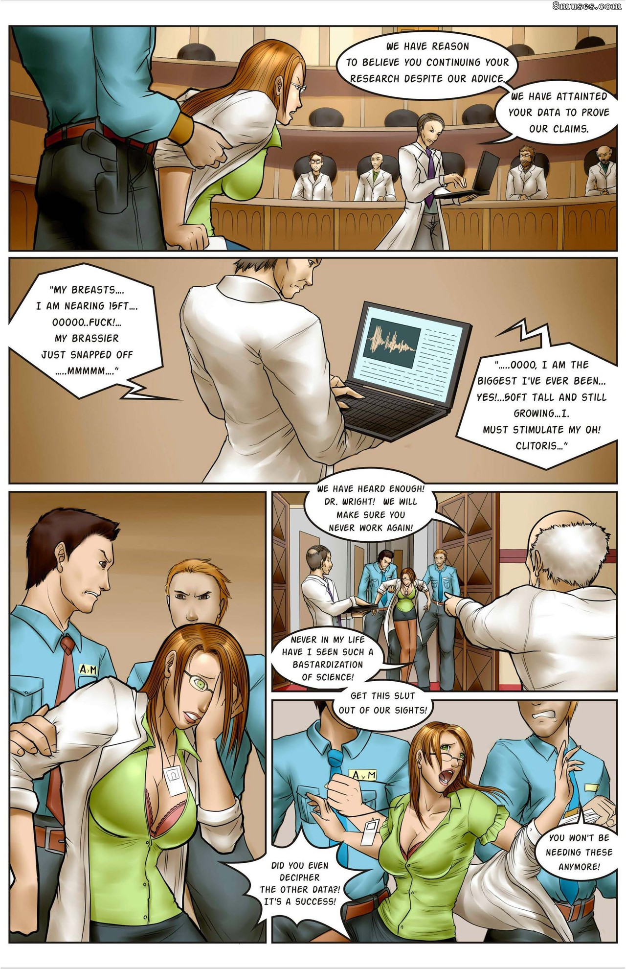 Giantess Club Comics - Pour la science - Page 44
