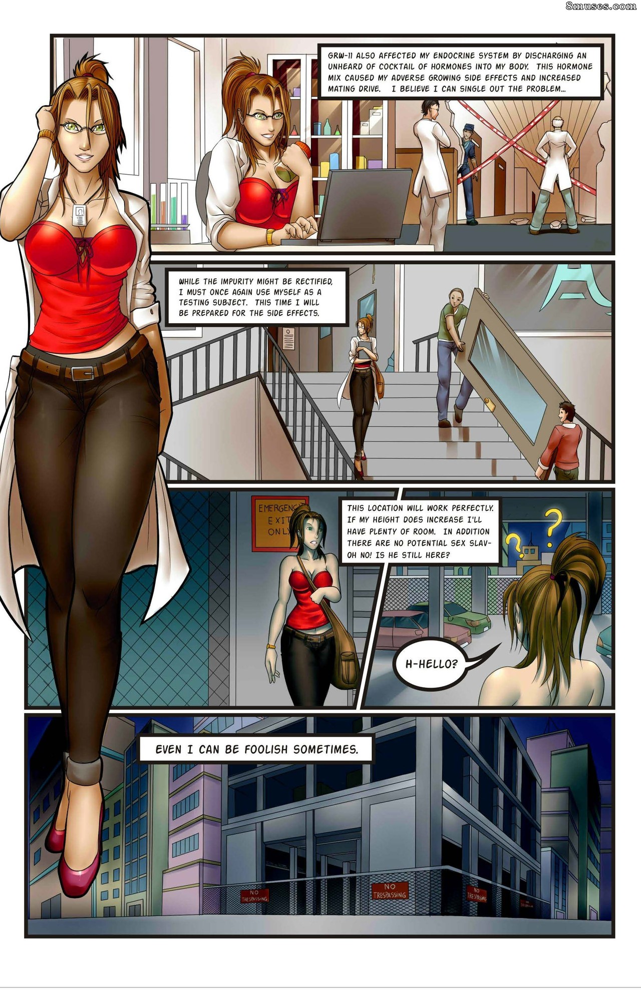 Giantess Club Comics - Por ciencia - Página 23