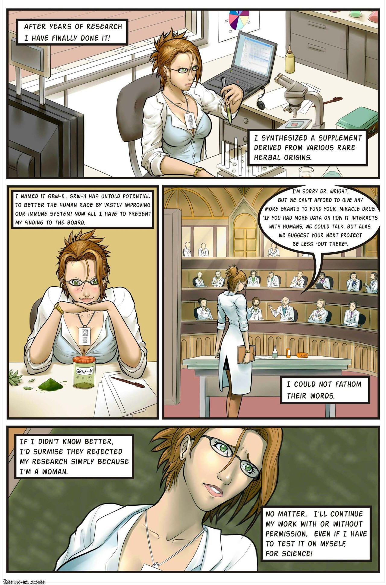 Giantess Club Comics - Pour la science - Page 3