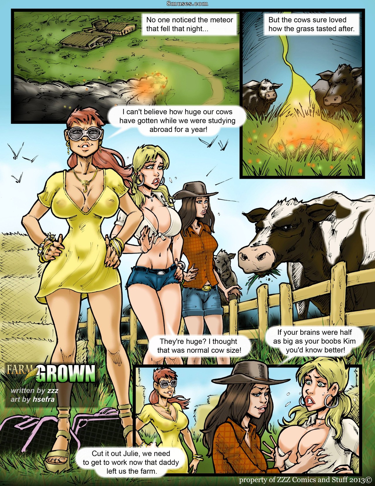 Page 2 | ZZZ-Comics/Farm-Grown/Issue-1 | 8muses - Sex Comics