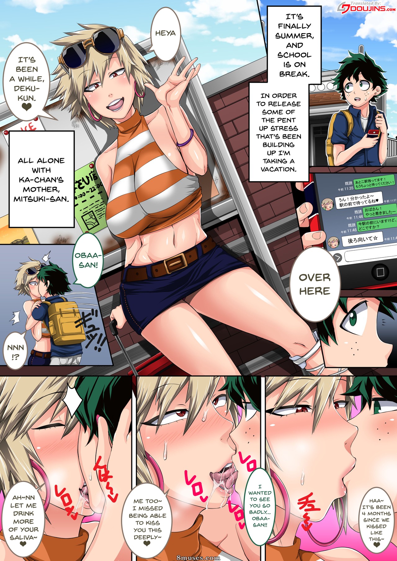 Summer Vacation with Bakugou's Mom - Issue 1 - Page 3