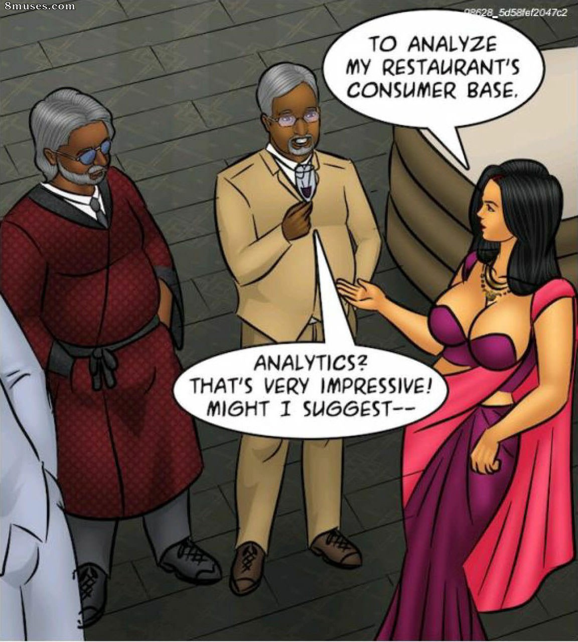 Kirtu.com Comics - Savita Bhabhi - Épisode 103 - Entrer dans le club des garçons - Page 65