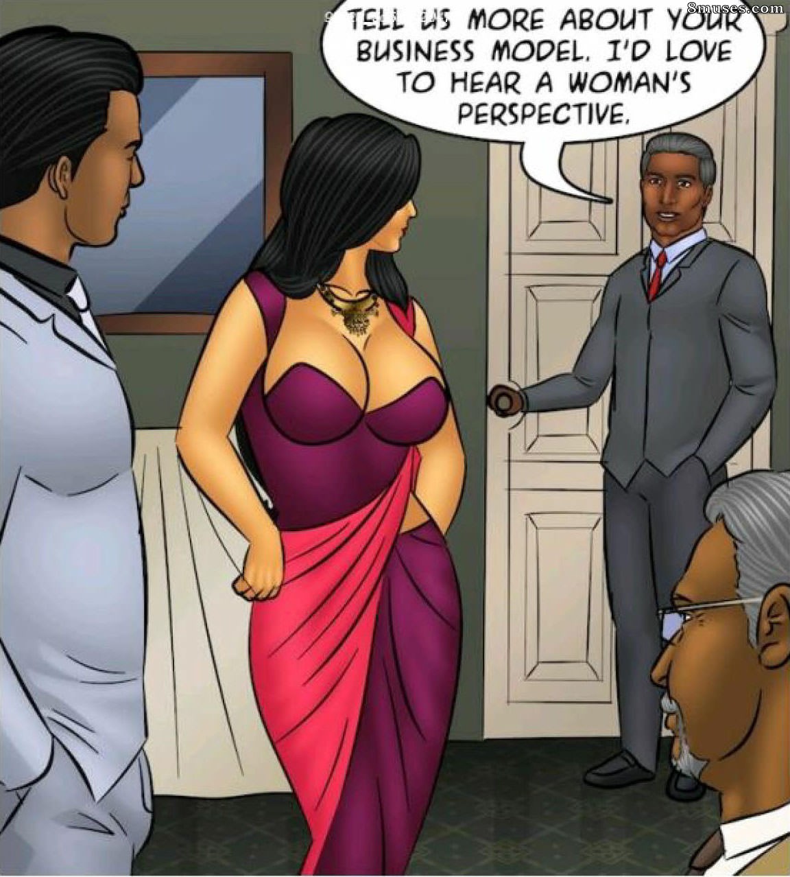 Kirtu.com Comics - Savita Bhabhi - Épisode 103 - Entrer dans le club des garçons - Page 86