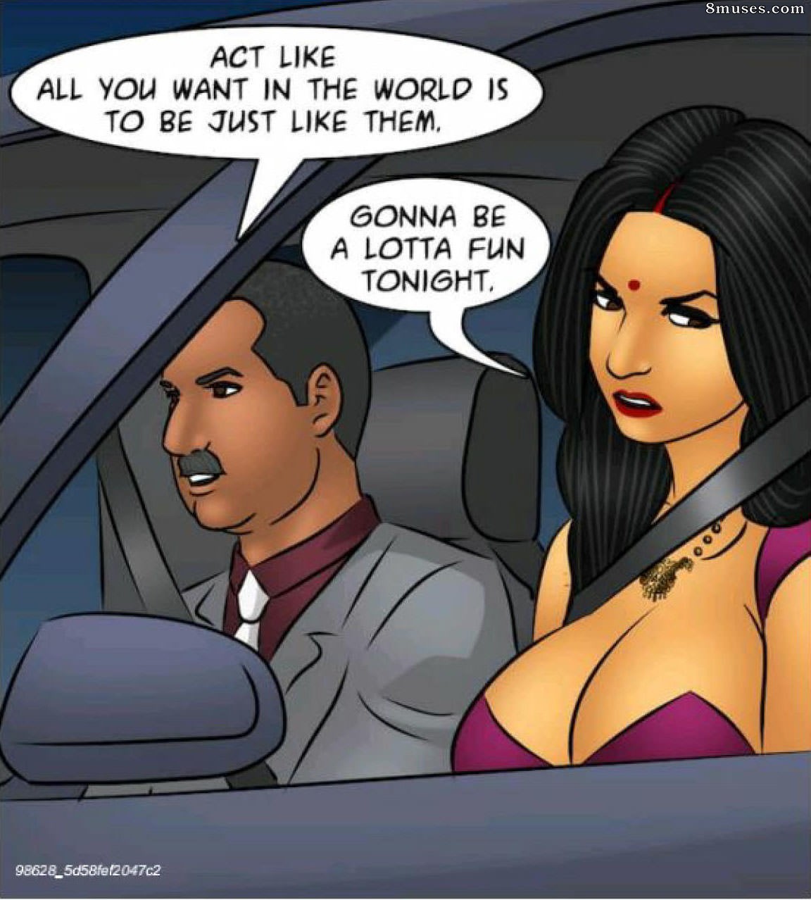 Kirtu.com Comics - Savita Bhabhi - Épisode 103 - Entrer dans le club des garçons - Page 51
