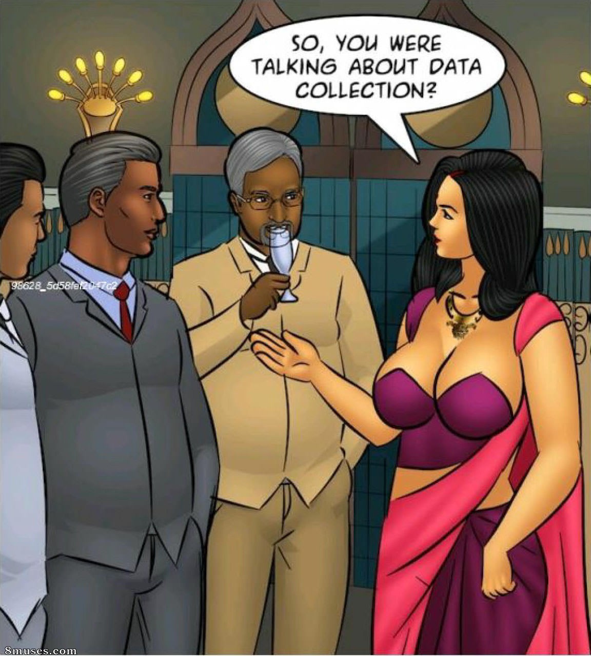 Kirtu.com Comics - Savita Bhabhi - Épisode 103 - Entrer dans le club des garçons - Page 84