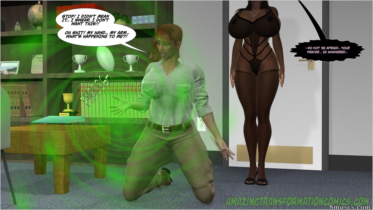 Amazing Transformation Comics - Shadows of the Fempire - Page 96