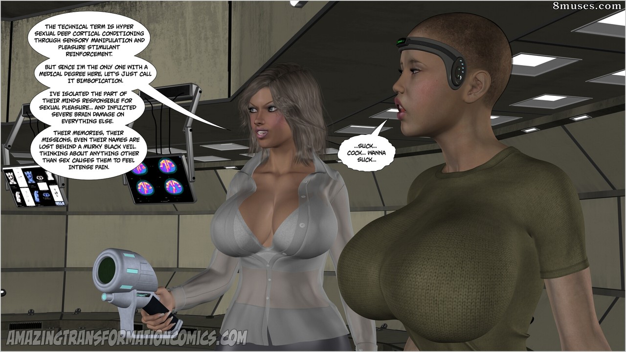 Amazing Transformation Comics - Shadows of the Fempire - Page 32