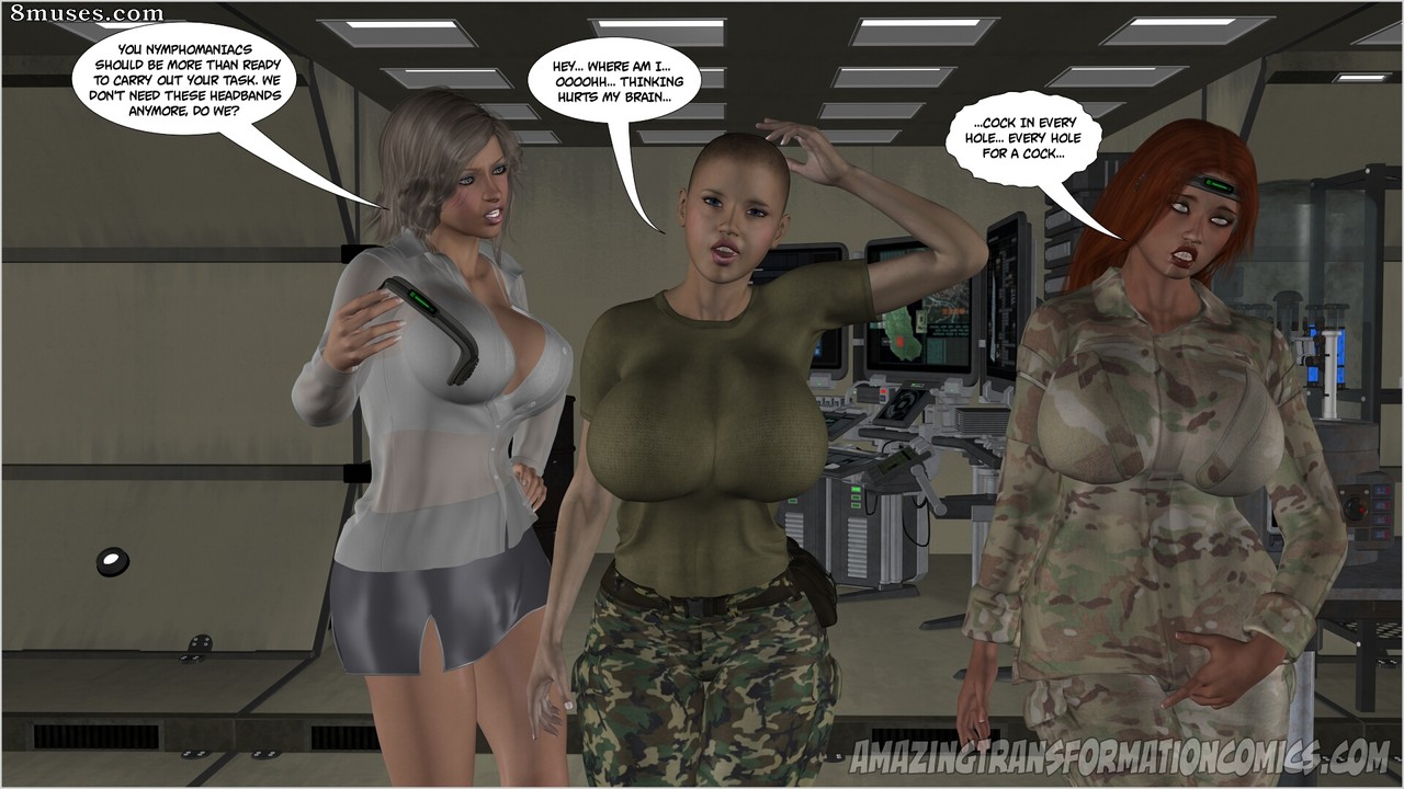 Amazing Transformation Comics - Shadows of the Fempire - Page 38