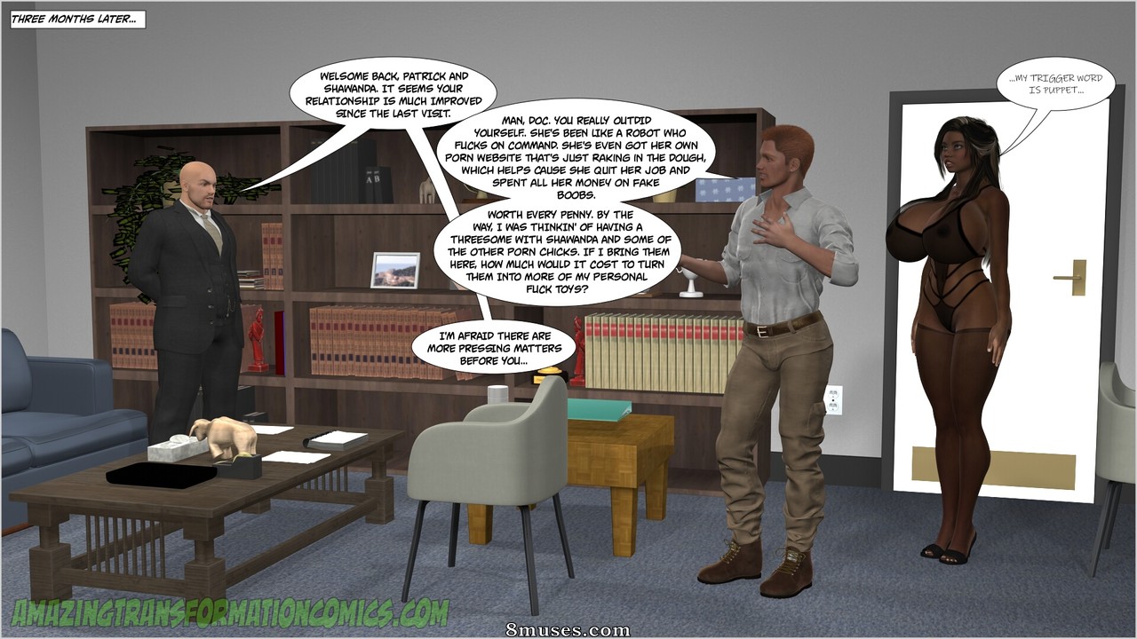 Amazing Transformation Comics - Shadows of the Fempire - Page 91
